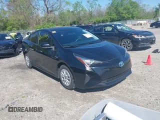 2016 Toyota Prius Two with VIN JTDKBRFU0G3022879, listed as a IAAI auction lot 42155115 with 77,700 mi miles and . Bid and sale history available at carsss.com. Image 1.