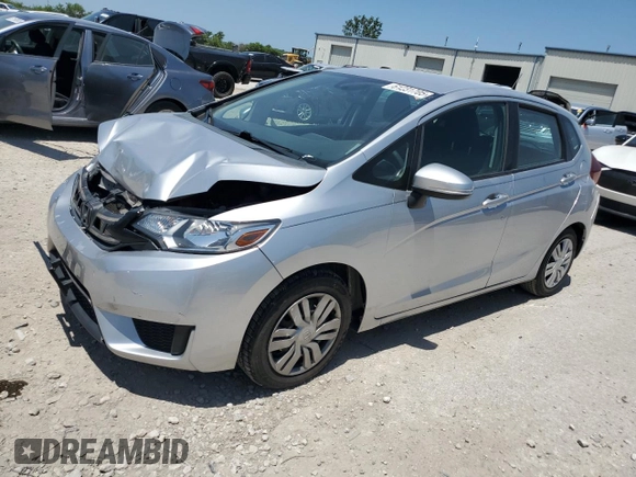 2015 Honda Fit LX z VIN 3HGGK5H52FM738587, wystawiony jako Copart lot #61231705 z przebiegiem 134 623 mil mil oraz Szkoda całkowita • Salvage title. Historia ofert i sprzedaży dostępna na DreamBid. Obrazek 1.