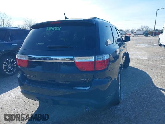 2013 Dodge Durango Crew z VIN 1C4RDJDG9DC677142, wystawiony jako IAAI lot #41834251 z przebiegiem 138 307 mil mil oraz . Historia ofert i sprzedaży dostępna na DreamBid. Obrazek 4.