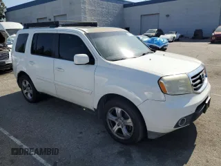 2013 Honda Pilot EX-L with VIN 5FNYF3H6XDB021280, listed as a Copart auction lot 56785535 with 256,649 mi miles and Salvage title. Bid and sale history available at DreamBid. Image 4.