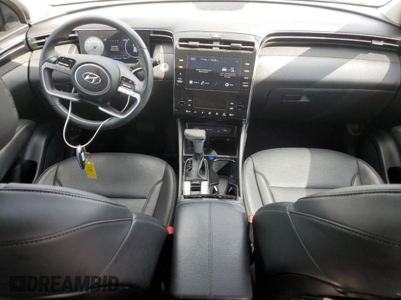 2023 Hyundai Tucson SEL with VIN 5NMJFCAE5PH287912, listed as a Copart auction lot 55416985 with 25,418 mi miles and Salvage title. Bid and sale history available at DreamBid. Image 8.