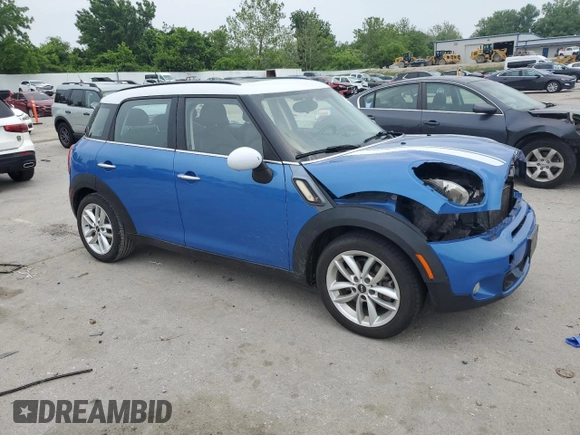 2013 MINI Countryman S с VIN WMWZC3C52DWP24523, выставлен на аукционе Copart как лот 59475405 с пробегом 101 333 миль миль и Списание • Salvage title. История ставок и продаж доступна на DreamBid. Изображение 4.