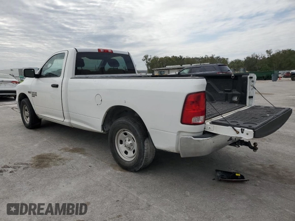 2020 Ram 1500 Tradesman z VIN 3C6JR6DT6LG144032, wystawiony jako Copart lot #76073334 z przebiegiem 73 342 mil mil oraz Nie do naprawy • Non repairable. Historia ofert i sprzedaży dostępna na DreamBid. Obrazek 2.