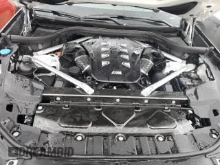 2025 BMW X6 M60i with VIN 5UX43EX07S9X98716, listed as a Copart auction lot 73753074 with 63 mi miles and Salvage Title. Bid and sale history available at carsss.com. Image 11.