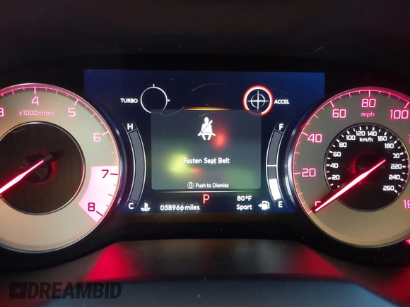 2021 Acura RDX w/A-Spec Package z VIN 5J8TC2H64ML042895, wystawiony jako IAAI lot #42203275 z przebiegiem 38 966 mil mil oraz . Historia ofert i sprzedaży dostępna na DreamBid. Obrazek 15.