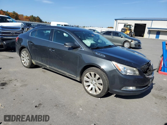 2014 Buick LaCrosse Leather with VIN 1G4GC5G37EF291003, listed as a Copart auction lot 76665934 with 217,036 mi miles and Salvage title. Bid and sale history available at DreamBid. Image 4.
