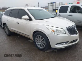 2014 Buick Enclave Leather with VIN 5GAKRBKD7EJ239977, listed as a IAAI auction lot 41444685 with 141,452 mi miles and . Bid and sale history available at carsss.com. Image 1.