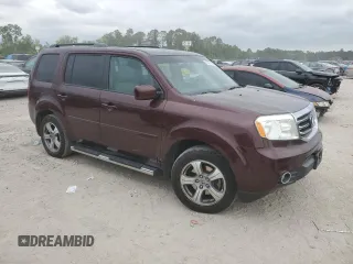 2013 Honda Pilot EX-L with VIN 5FNYF3H55DB003101, listed as a Copart auction lot 49691995 with 179,598 mi miles and Clean title. Bid and sale history available at DreamBid. Image 4.