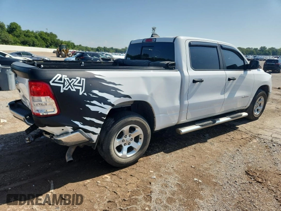 2019 Ram 1500 Tradesman with VIN 1C6SRFNT2KN651311, listed as a Copart auction lot 63605625 with 461,847 mi miles and Salvage title. Bid and sale history available at DreamBid. Image 3.