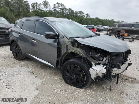 2017 Nissan Murano SL with VIN 5N1AZ2MG9HN186113, listed as a Copart auction lot 51609535 with 116,228 mi miles and Salvage Title. Bid and sale history available at carsss.com. Image 4.