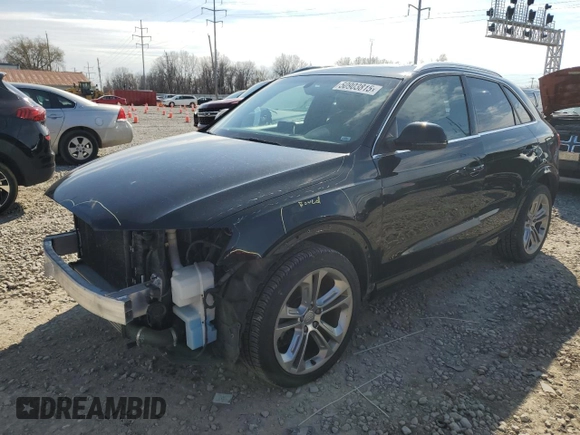 2017 Audi Q3 Premium Plus with VIN WA1JCCFS6HR006554, listed as a Copart auction lot 50903815 with 41,403 mi miles and Salvage Title. Bid and sale history available at carsss.com. Image 1.