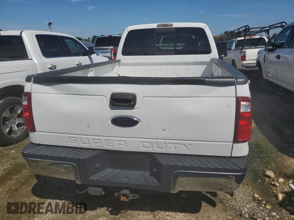 2008 Ford Super Duty F-250 SRW XL with VIN 1FTSX20R48EB48343, listed as a Copart auction lot 72230754 with 81,807 mi miles and Salvage Title. Bid and sale history available at carsss.com. Image 6.