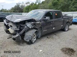 2020 Ram 1500 Lone Star с VIN 1C6RREFT2LN185615, выставлен на аукционе Copart как лот 55901495 с пробегом 105 203 миль миль и Списание • Salvage title. История ставок и продаж доступна на DreamBid. Изображение 1.