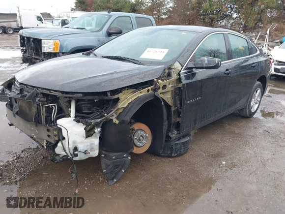 2019 Chevrolet Malibu LS with VIN 1G1ZB5ST7KF131084, listed as a IAAI auction lot 41726724 with 125,388 mi miles and . Bid and sale history available at DreamBid. Image 2.