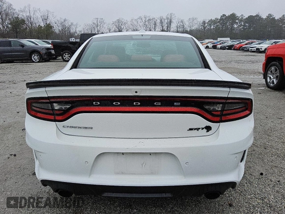 2023 Dodge Charger SRT Hellcat Redeye Widebody with VIN 2C3CDXL96PH618406, listed as a Copart auction lot 88406485 with 9,509 mi miles and Clean Title. Bid and sale history available at carsss.com. Image 6.
