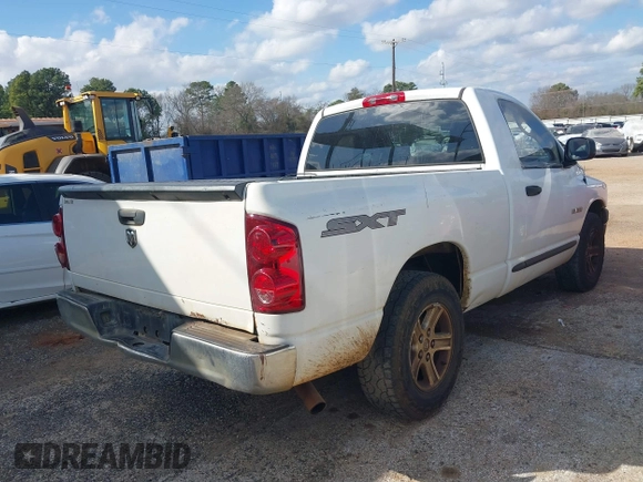 2008 Dodge 1500 ST with VIN 1D7HA16K78J228040, listed as a IAAI auction lot 41388537 with 188,712 mi miles and . Bid and sale history available at DreamBid. Image 4.