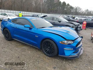 2020 Ford Mustang GT with VIN 1FA6P8CF8L5100316, listed as a IAAI auction lot 41620350 with 115,661 mi miles. Bid and sale history available at carsss.com. Image 1.