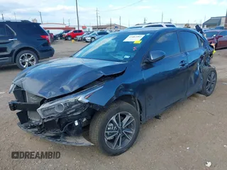 2024 Kia Forte LXS with VIN 3KPF24AD8RE765961, listed as a IAAI auction lot 41687582 with 7,635 mi miles. Bid and sale history available at carsss.com. Image 6.