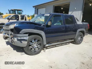2005 Chevrolet Avalanche Z71 with VIN 3GNEK12ZX5G230267, listed as a Copart auction lot 74607694 with Not Provided miles and Salvage Title. Bid and sale history available at DreamBid. Image 1.