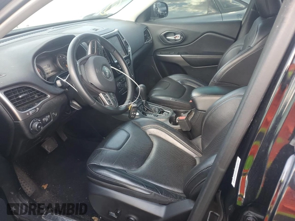 2021 Jeep Cherokee Limited z VIN 1C4PJMDX1MD210938, wystawiony jako Copart lot #59591915 z przebiegiem 27 206 mil mil oraz Szkoda całkowita • Salvage title. Historia ofert i sprzedaży dostępna na DreamBid. Obrazek 7.