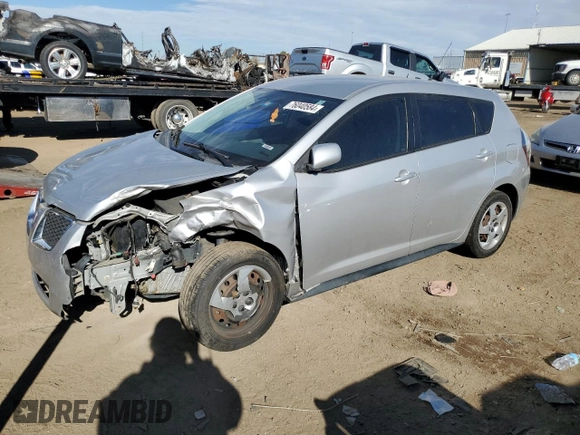 2009 Pontiac Vibe w/1SA with VIN 5Y2SP67809Z468726, listed as a Copart auction lot 76040584 with 132,311 mi miles and Salvage Title. Bid and sale history available at carsss.com. Image 1.