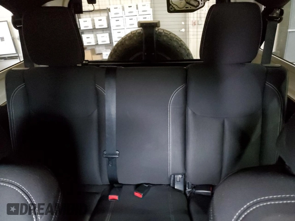 2015 Jeep Wrangler Unlimited Sahara with VIN 1C4BJWEG1FL704231, listed as a Copart auction lot 46683275 with 133,097 mi miles and Salvage Title. Bid and sale history available at carsss.com. Image 10.