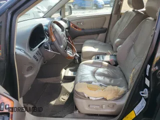 2002 Lexus RX 300 z VIN JTJHF10U020279184, wystawiony jako Copart lot #47606365 z przebiegiem 468 431 mil mil oraz Tytuł czysty. Historia ofert i sprzedaży dostępna na DreamBid. Obrazek 7.