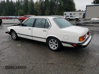 1985 BMW 7 Series 735i с VIN WBAFH8402F0970689, выставлен на аукционе Copart как лот 74534844 с пробегом 192 703 миль миль и Списание • Salvage title. История ставок и продаж доступна на DreamBid. Изображение 2.