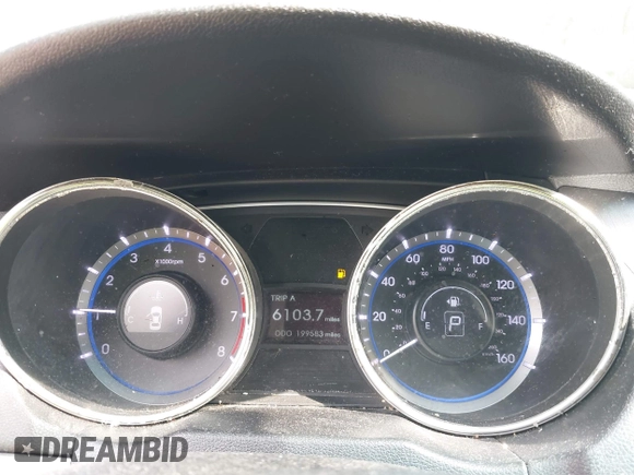 2012 Hyundai Sonata Limited z VIN 5NPEC4AB2CH348426, wystawiony jako IAAI lot #42483762 z przebiegiem 199 583 mil mil oraz . Historia ofert i sprzedaży dostępna na DreamBid. Obrazek 7.