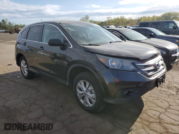 2014 Honda CR-V EX with VIN 5J6RM4H57EL034990, listed as a Copart auction lot 55042465 with 157,463 mi miles and Salvage Title. Bid and sale history available at DreamBid. Image 4.