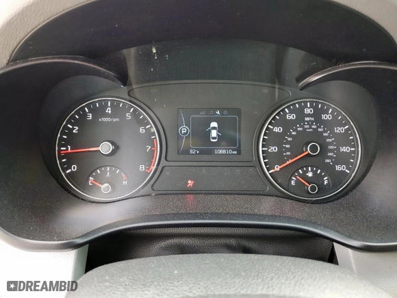 2017 Kia Optima EX with VIN 5XXGU4L36HG156960, listed as a Copart auction lot 49083875 with 108,810 mi miles and Salvage Title. Bid and sale history available at carsss.com. Image 9.