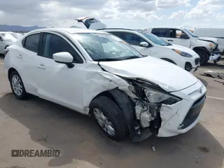 2018 Toyota Yaris with VIN 3MYDLBYV5JY300498, listed as a IAAI auction lot 41949515 with 65,345 mi miles and . Bid and sale history available at DreamBid. Image 1.