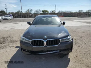 2021 BMW 5 Series 540i with VIN WBA53BJ06MWW96533, listed as a Copart auction lot 48283535 with 65,016 mi miles and Salvage Title. Bid and sale history available at DreamBid. Image 5.