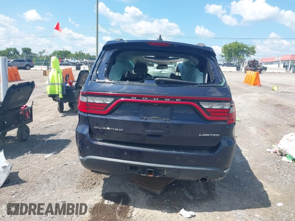 2014 Dodge Durango Limited with VIN 1C4RDHDG0EC502286, listed as a IAAI auction lot 42610752 with 190,895 mi miles and . Bid and sale history available at DreamBid. Image 16.