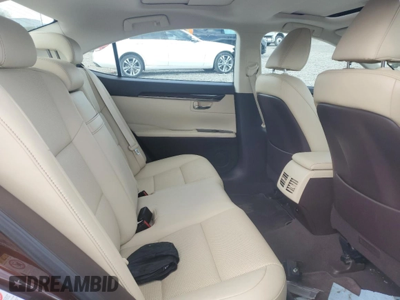 2017 Lexus ES with VIN 58ABK1GG4HU037959, listed as a Copart auction lot 53280735 with 0 mi miles and Salvage Title. Bid and sale history available at carsss.com. Image 10.