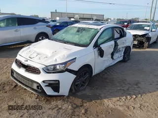 2020 Kia Forte GT-Line with VIN 3KPF34AD8LE251922, listed as a IAAI auction lot 41885015 with 56,505 mi miles. Bid and sale history available at carsss.com. Image 2.