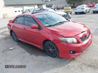 2009 Toyota Corolla with VIN 2T1BU40E89C009936, listed as a IAAI auction lot 41826017 with 217,146 mi miles. Bid and sale history available at carsss.com. Image 1.