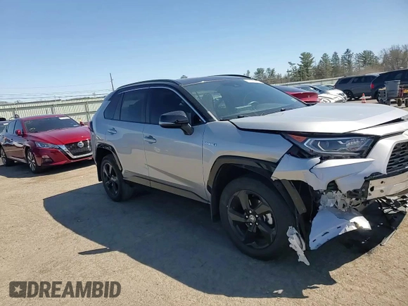 2021 Toyota RAV4 Hybrid XSE with VIN 2T3E6RFV4MW024394, listed as a Copart auction lot 50681165 with 41,349 mi miles and Salvage Title. Bid and sale history available at carsss.com. Image 11.