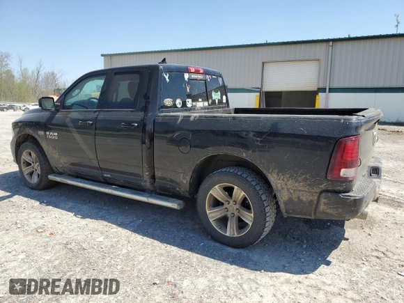 2014 Ram 1500 Sport z VIN 1C6RR7HTXES388636, wystawiony jako Copart lot #56590105 z przebiegiem Nie podano mil oraz Szkoda całkowita • Salvage title. Historia ofert i sprzedaży dostępna na DreamBid. Obrazek 2.