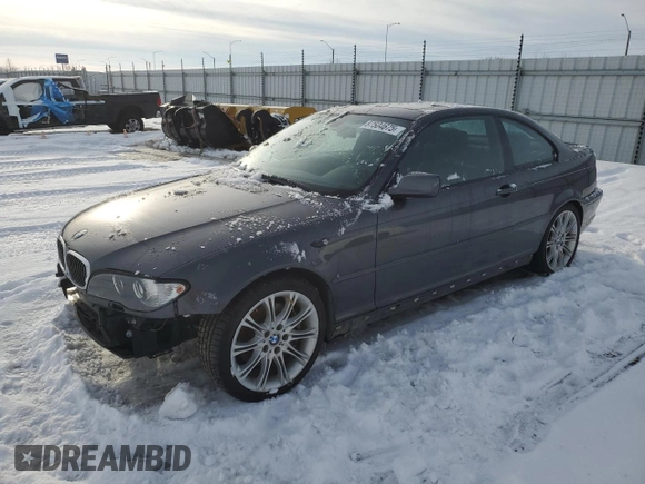 2005 BMW 3 Series 330Ci with VIN WBABD53495PD98767, listed as a Copart auction lot 87504675 with 118,903 mi miles and Salvage Title. Bid and sale history available at carsss.com. Image 1.