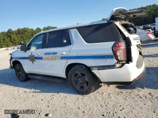 2022 Chevrolet Tahoe Commercial with VIN 1GNSKLED6NR154657, listed as a Copart auction lot 75479404 with 52,769 mi miles and Salvage Title. Bid and sale history available at carsss.com. Image 2.