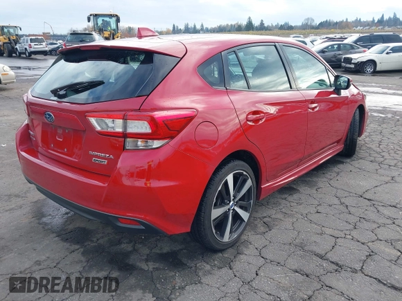 2017 Subaru Impreza Special Sports z VIN 4S3GTAM69H3738965, wystawiony jako IAAI lot #40927994 z przebiegiem 69 531 mil mil oraz . Historia ofert i sprzedaży dostępna na DreamBid. Obrazek 4.