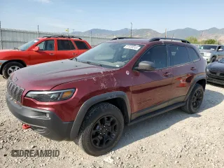 2019 Jeep Cherokee Trailhawk Elite с VIN 1C4PJMBNXKD147403, выставлен на аукционе Copart как лот 61609245 с пробегом 58 636 миль миль и Чистый • Clean title. История ставок и продаж доступна на DreamBid. Изображение 1.