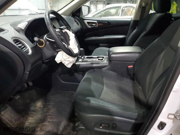 2019 Nissan Pathfinder SV with VIN 5N1DR2MM3KC615400, listed as a Copart auction lot 43873065 with 114,385 mi miles and Salvage Title. Bid and sale history available at carsss.com. Image 7.