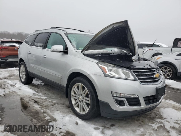 2015 Chevrolet Traverse LT with VIN 1GNKVGKD3FJ364782, listed as a Copart auction lot 45192055 with 112,975 mi miles and Clean Title. Bid and sale history available at DreamBid. Image 4.