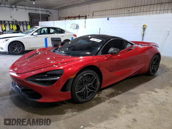 2019 McLaren 720S z VIN SBM14DCA4KW003494, wystawiony jako Copart lot #78677954 z przebiegiem 23 683 mil mil oraz Szkody całkowita. Historia ofert i sprzedaży dostępna na DreamBid. Obrazek 1.