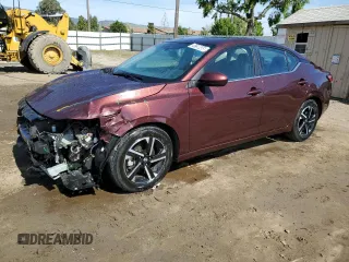 2024 Nissan Sentra SV with VIN 3N1AB8CV1RY337612, listed as a Copart auction lot 54198455 with 21,141 mi miles and Clean Title. Bid and sale history available at DreamBid. Image 1.
