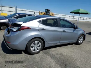 2016 Hyundai Elantra SE with VIN 5NPDH4AE8GH691786, listed as a Copart auction lot 64046225 with 143,154 mi miles and Salvage title. Bid and sale history available at DreamBid. Image 3.