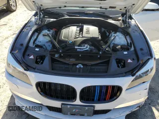 2013 BMW 7 Series 740i with VIN WBAYA6C51DD143366, listed as a Copart auction lot 86688234 with 79,326 mi miles and Salvage Title. Bid and sale history available at carsss.com. Image 11.