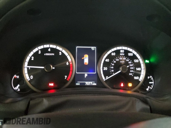 2021 Lexus NX with VIN JTJSARDZ8M2252184, listed as a Copart auction lot 88929205 with 7,077 mi miles and Salvage Title. Bid and sale history available at carsss.com. Image 9.